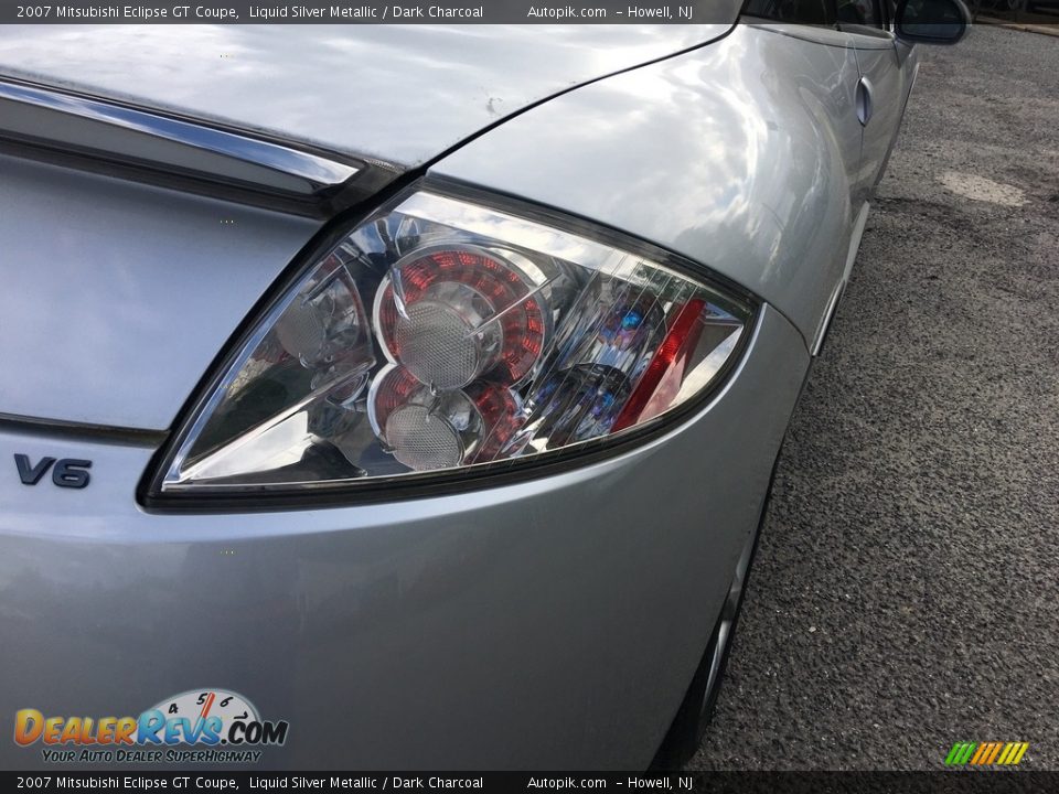 2007 Mitsubishi Eclipse GT Coupe Liquid Silver Metallic / Dark Charcoal Photo #8