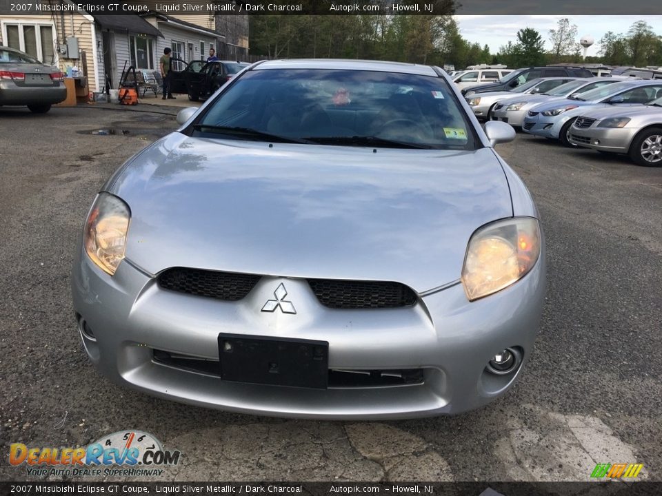 2007 Mitsubishi Eclipse GT Coupe Liquid Silver Metallic / Dark Charcoal Photo #11