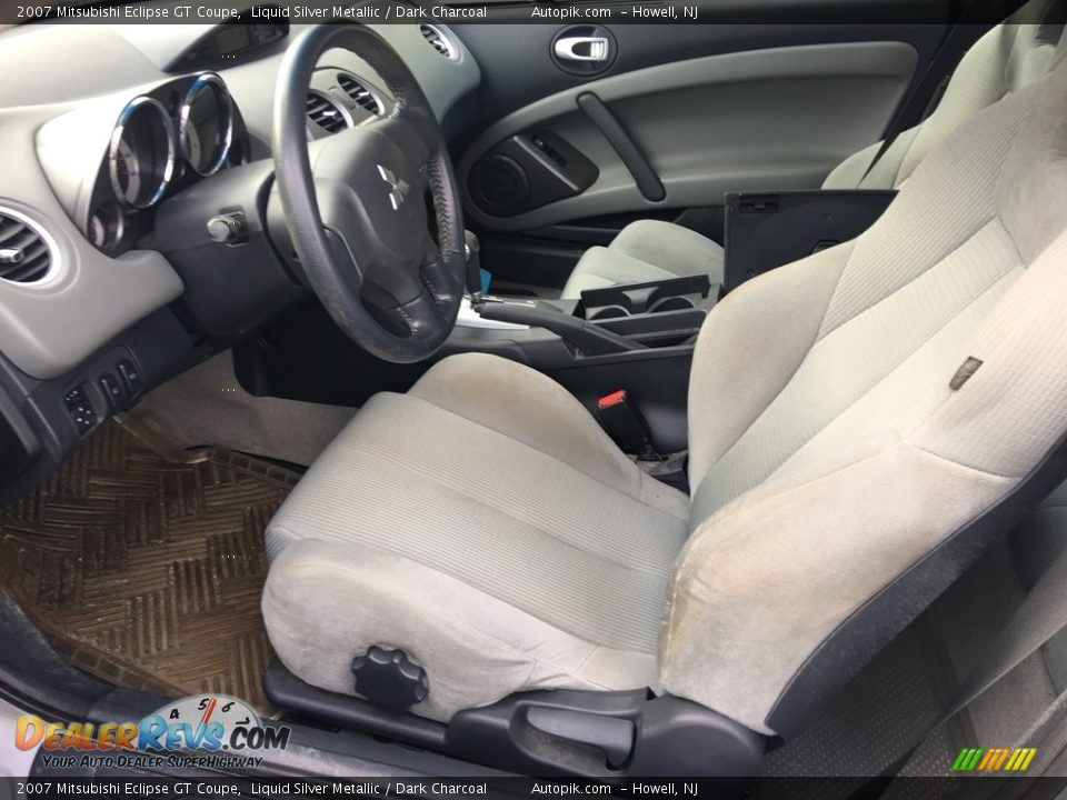 2007 Mitsubishi Eclipse GT Coupe Liquid Silver Metallic / Dark Charcoal Photo #13