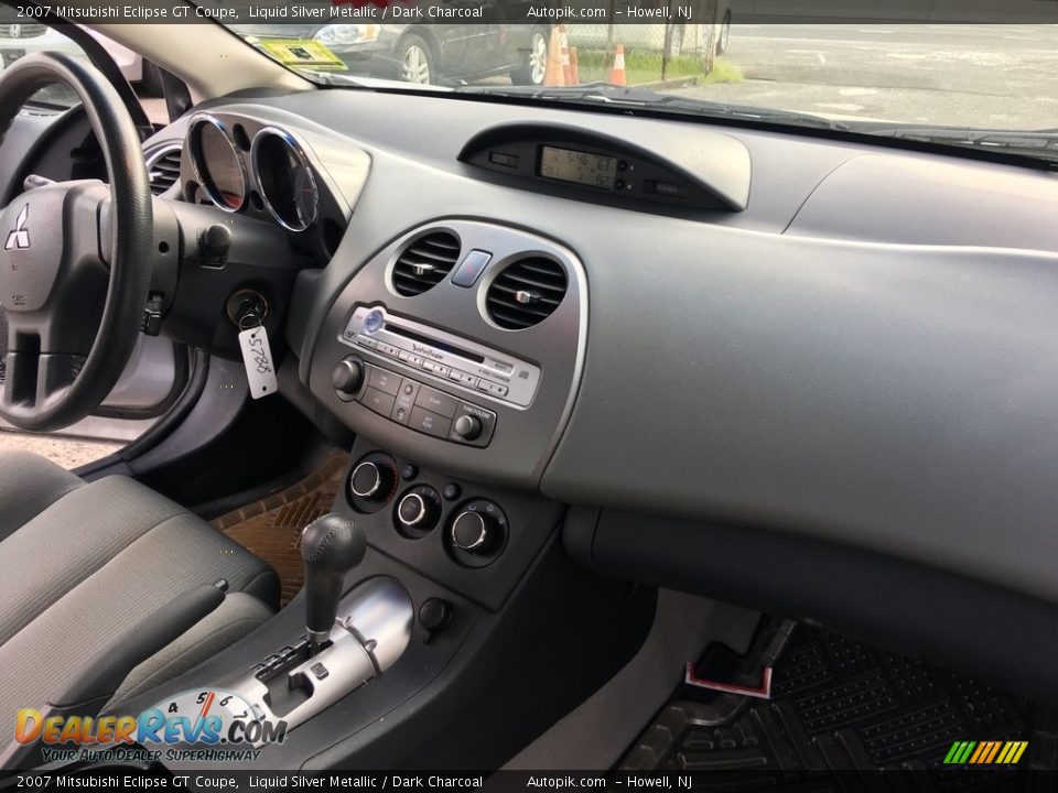2007 Mitsubishi Eclipse GT Coupe Liquid Silver Metallic / Dark Charcoal Photo #15