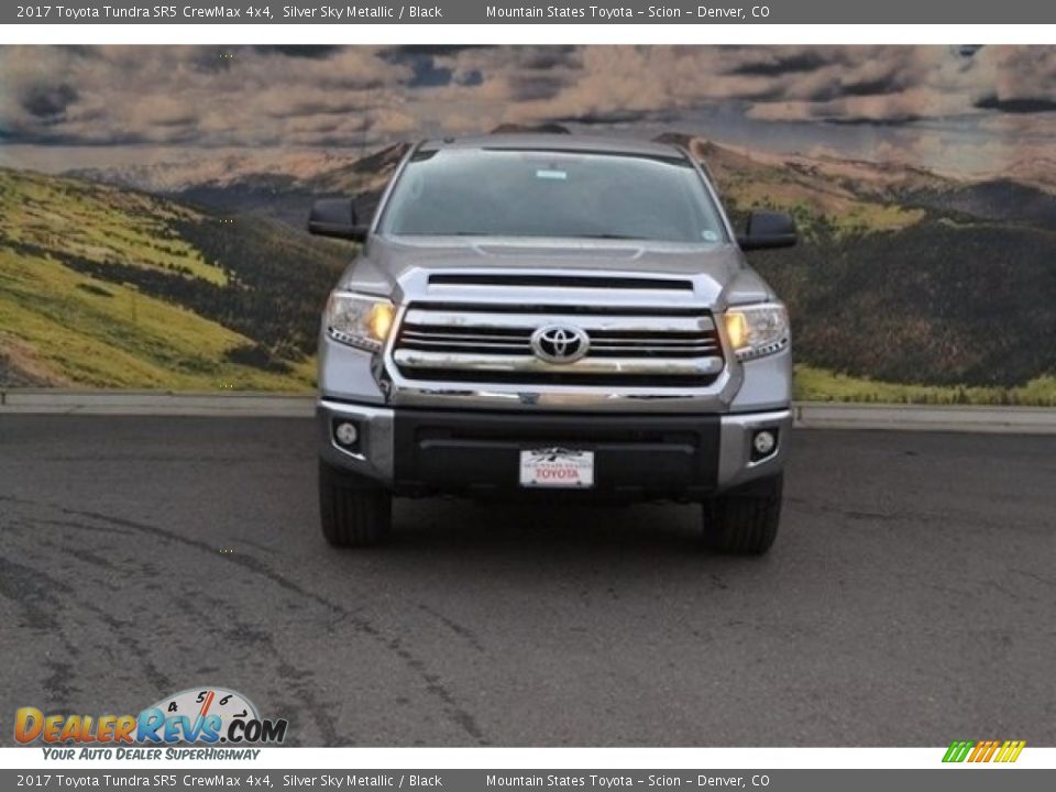 2017 Toyota Tundra SR5 CrewMax 4x4 Silver Sky Metallic / Black Photo #2