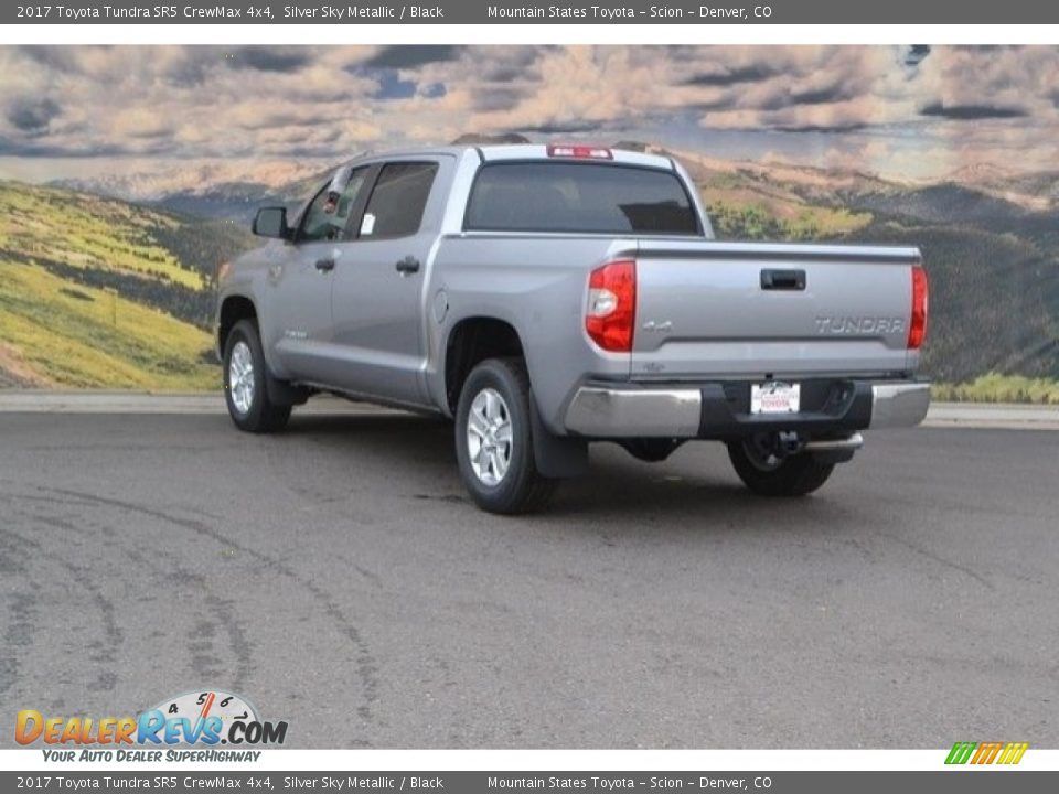 2017 Toyota Tundra SR5 CrewMax 4x4 Silver Sky Metallic / Black Photo #3
