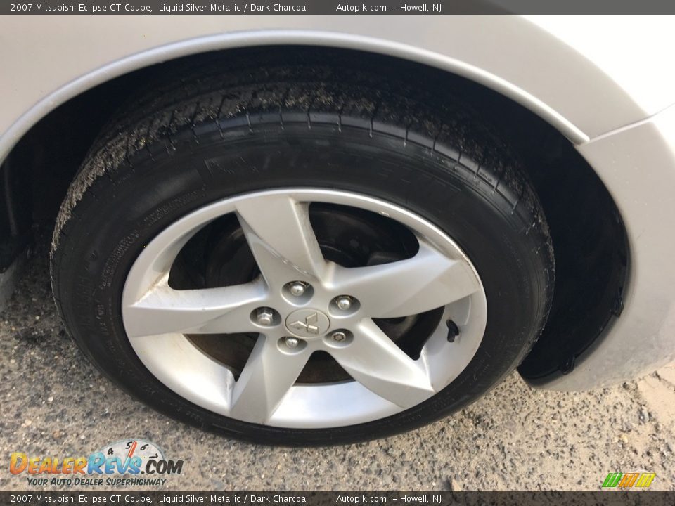 2007 Mitsubishi Eclipse GT Coupe Liquid Silver Metallic / Dark Charcoal Photo #19