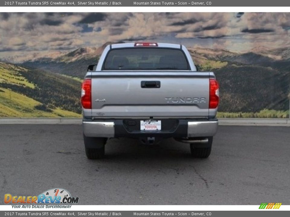 2017 Toyota Tundra SR5 CrewMax 4x4 Silver Sky Metallic / Black Photo #4