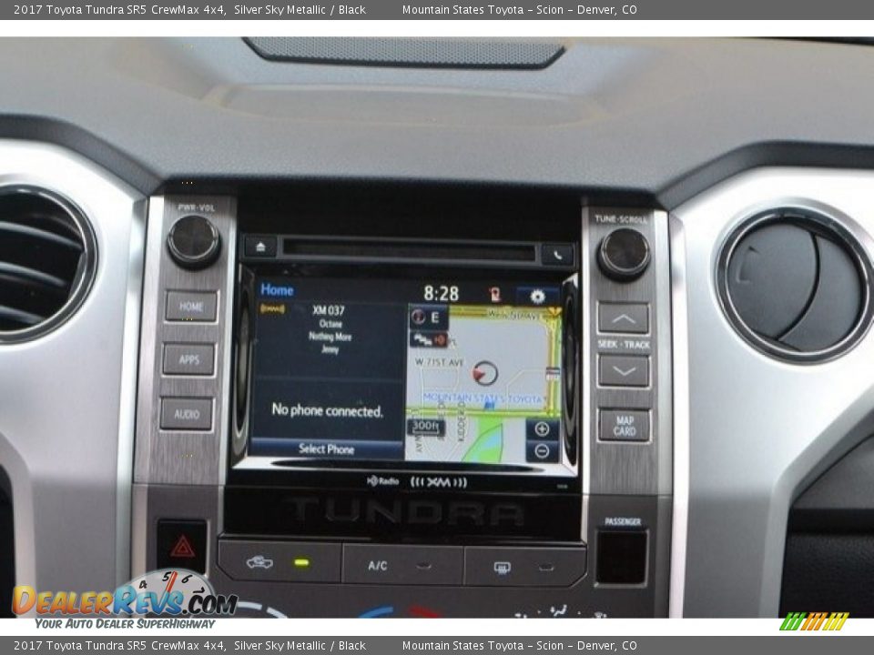 2017 Toyota Tundra SR5 CrewMax 4x4 Silver Sky Metallic / Black Photo #6