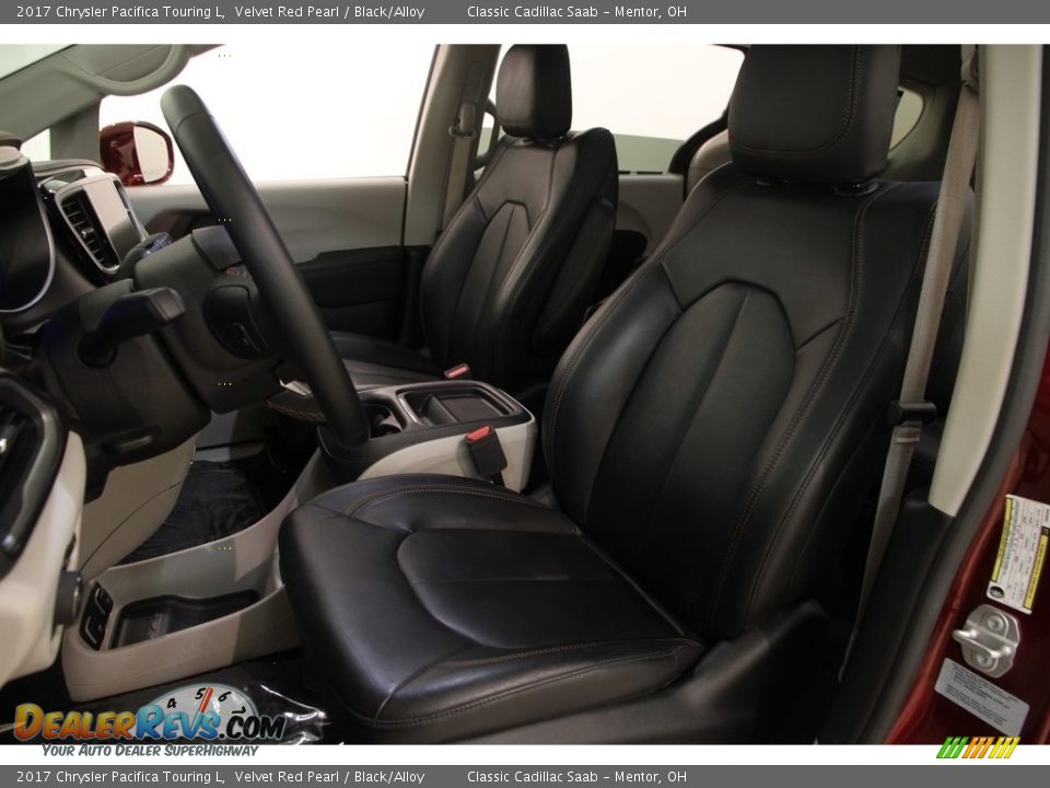 2017 Chrysler Pacifica Touring L Velvet Red Pearl / Black/Alloy Photo #5
