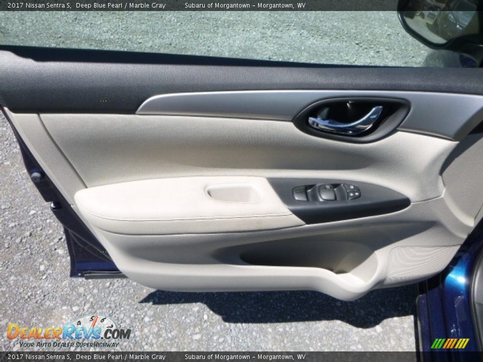 2017 Nissan Sentra S Deep Blue Pearl / Marble Gray Photo #14