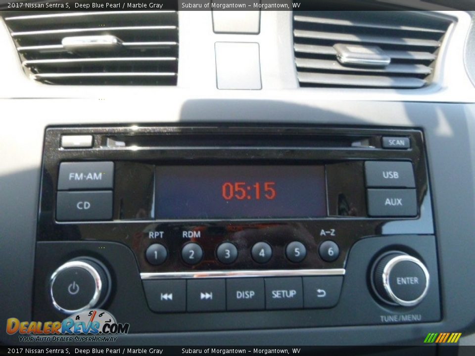 2017 Nissan Sentra S Deep Blue Pearl / Marble Gray Photo #17