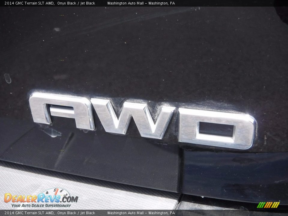 2014 GMC Terrain SLT AWD Onyx Black / Jet Black Photo #11