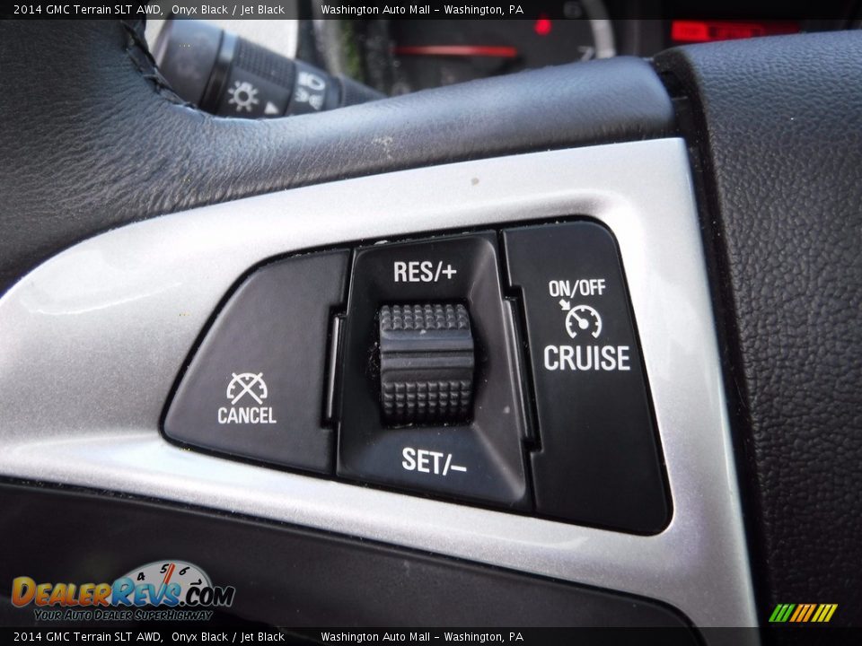 2014 GMC Terrain SLT AWD Onyx Black / Jet Black Photo #23