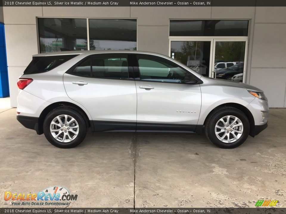 2018 Chevrolet Equinox LS Silver Ice Metallic / Medium Ash Gray Photo #3