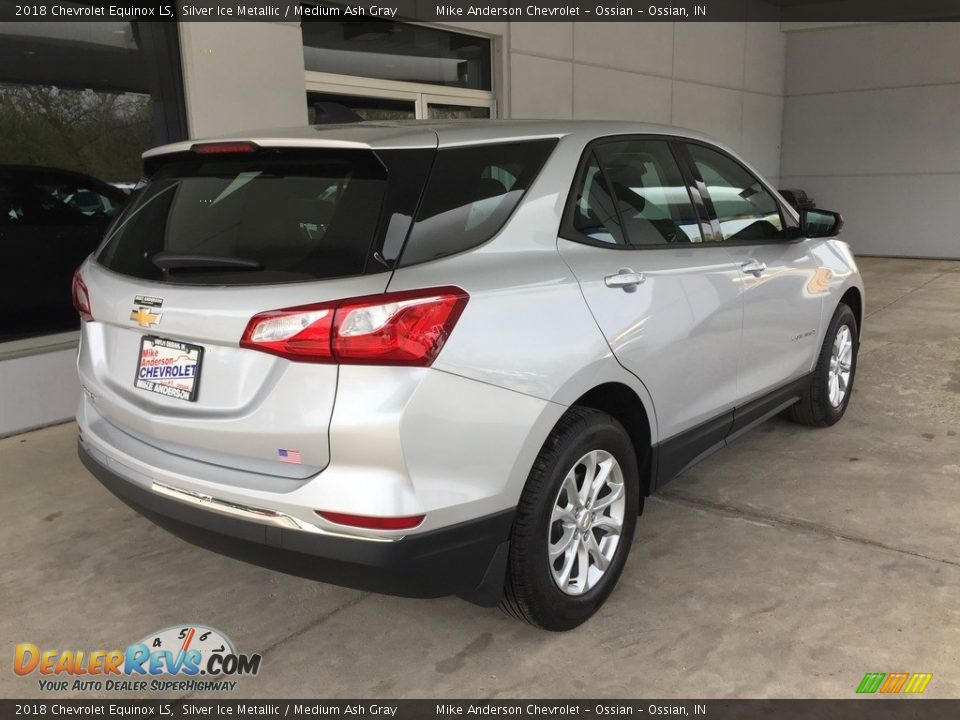 2018 Chevrolet Equinox LS Silver Ice Metallic / Medium Ash Gray Photo #9