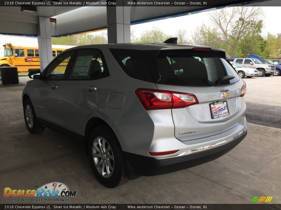 2018 Chevrolet Equinox LS Silver Ice Metallic / Medium Ash Gray Photo #16