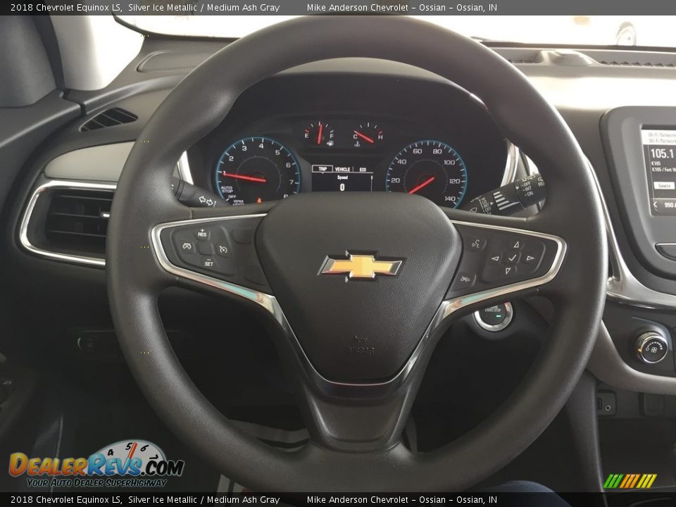 2018 Chevrolet Equinox LS Silver Ice Metallic / Medium Ash Gray Photo #18