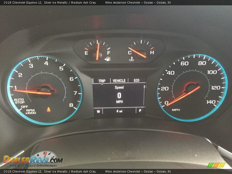 2018 Chevrolet Equinox LS Silver Ice Metallic / Medium Ash Gray Photo #19