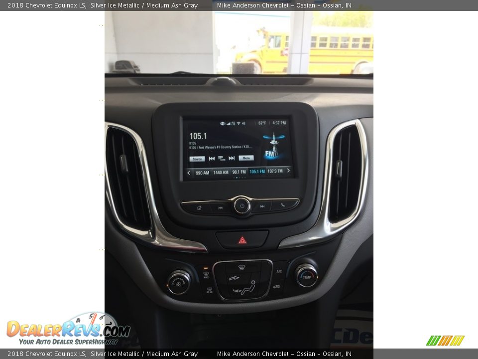 2018 Chevrolet Equinox LS Silver Ice Metallic / Medium Ash Gray Photo #20