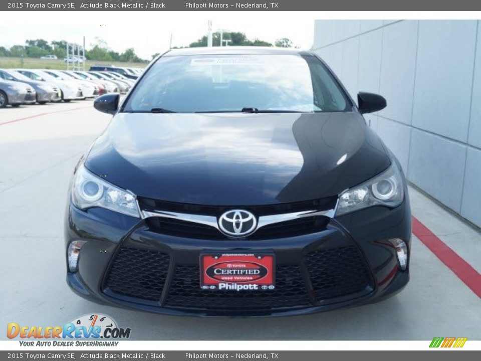 2015 Toyota Camry SE Attitude Black Metallic / Black Photo #2