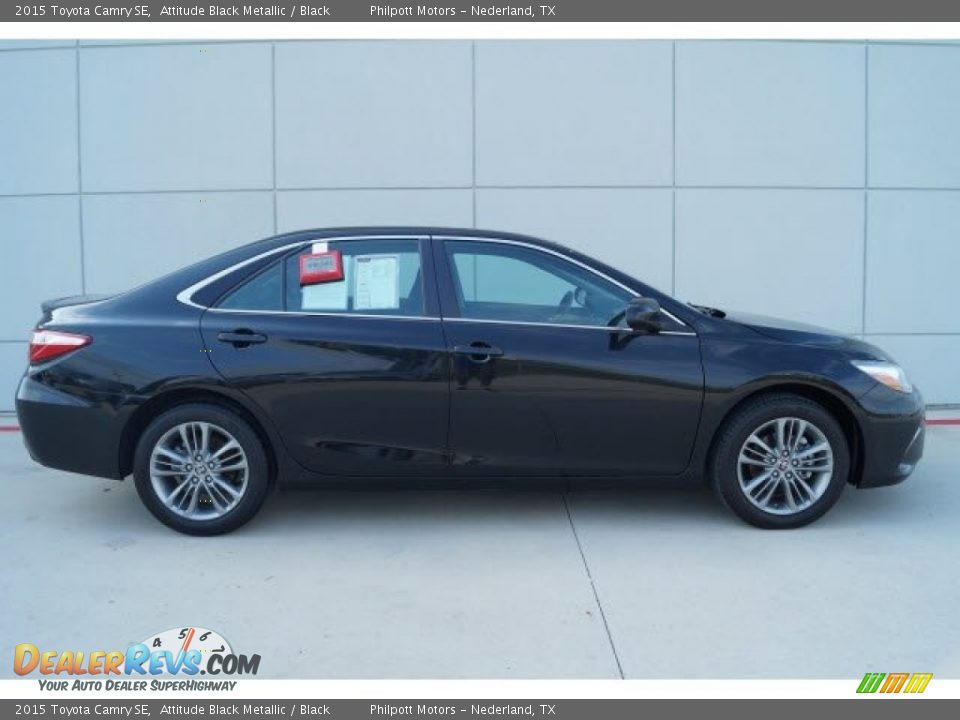 2015 Toyota Camry SE Attitude Black Metallic / Black Photo #3
