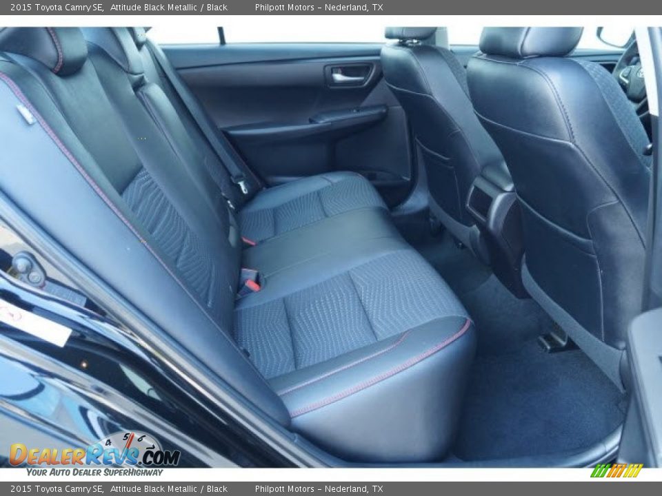 2015 Toyota Camry SE Attitude Black Metallic / Black Photo #7