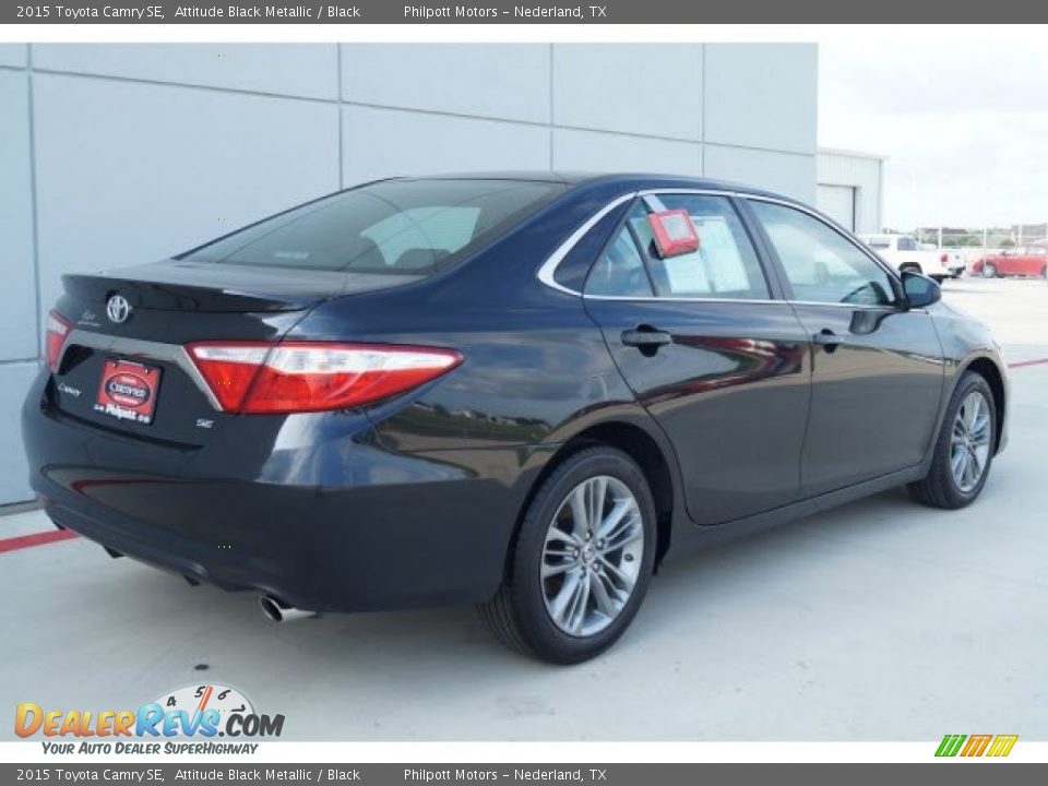 2015 Toyota Camry SE Attitude Black Metallic / Black Photo #9