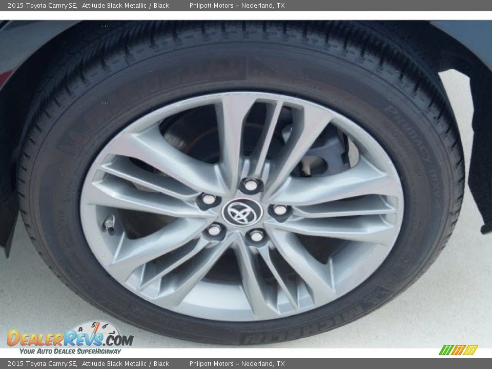 2015 Toyota Camry SE Attitude Black Metallic / Black Photo #11