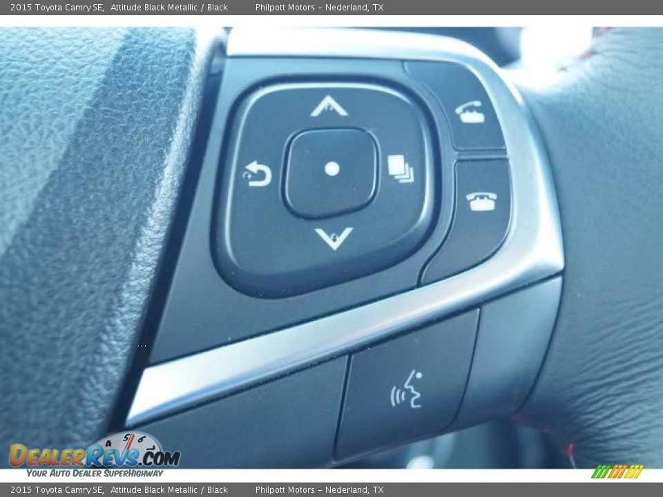 2015 Toyota Camry SE Attitude Black Metallic / Black Photo #20