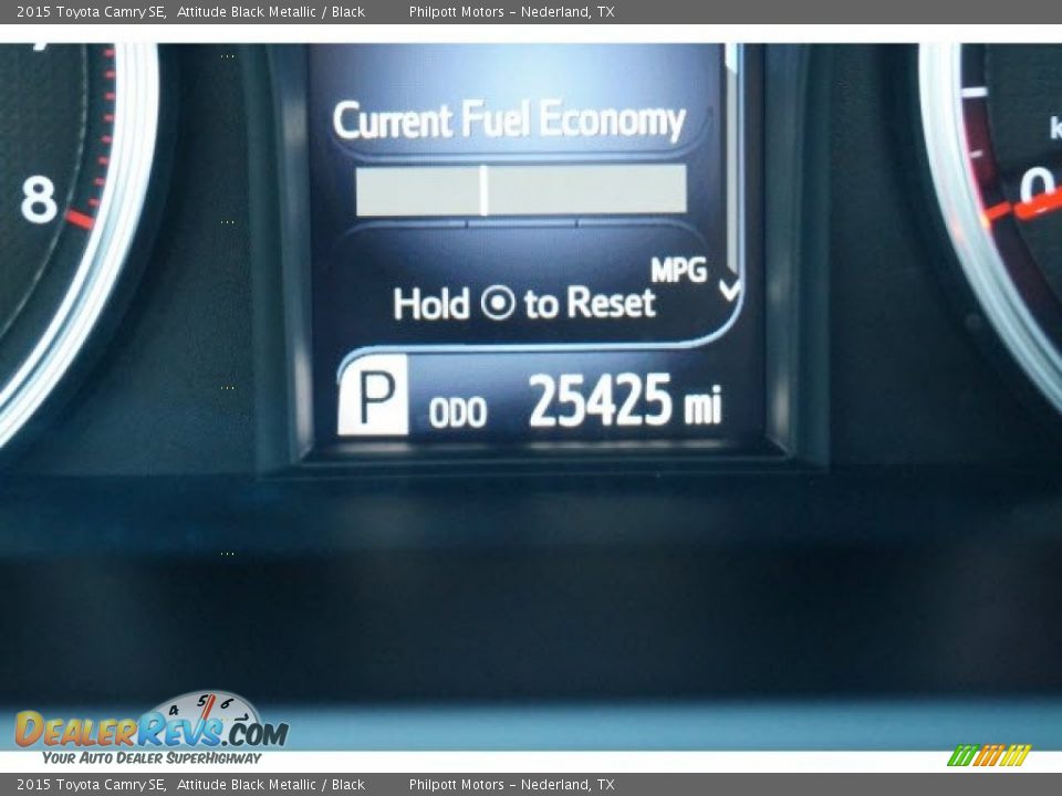 2015 Toyota Camry SE Attitude Black Metallic / Black Photo #21