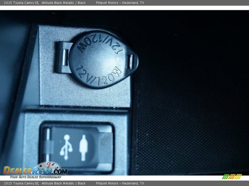 2015 Toyota Camry SE Attitude Black Metallic / Black Photo #23