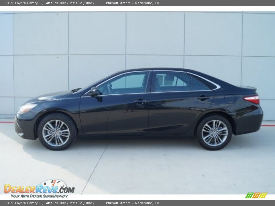2015 Toyota Camry SE Attitude Black Metallic / Black Photo #29
