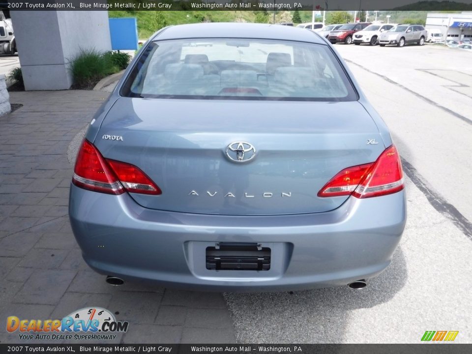 2007 Toyota Avalon XL Blue Mirage Metallic / Light Gray Photo #7
