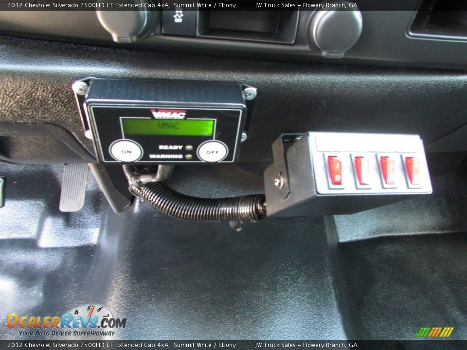 2012 Chevrolet Silverado 2500HD LT Extended Cab 4x4 Summit White / Ebony Photo #18