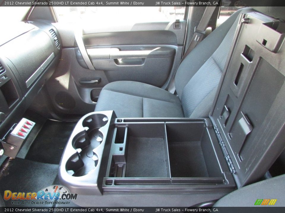 2012 Chevrolet Silverado 2500HD LT Extended Cab 4x4 Summit White / Ebony Photo #21