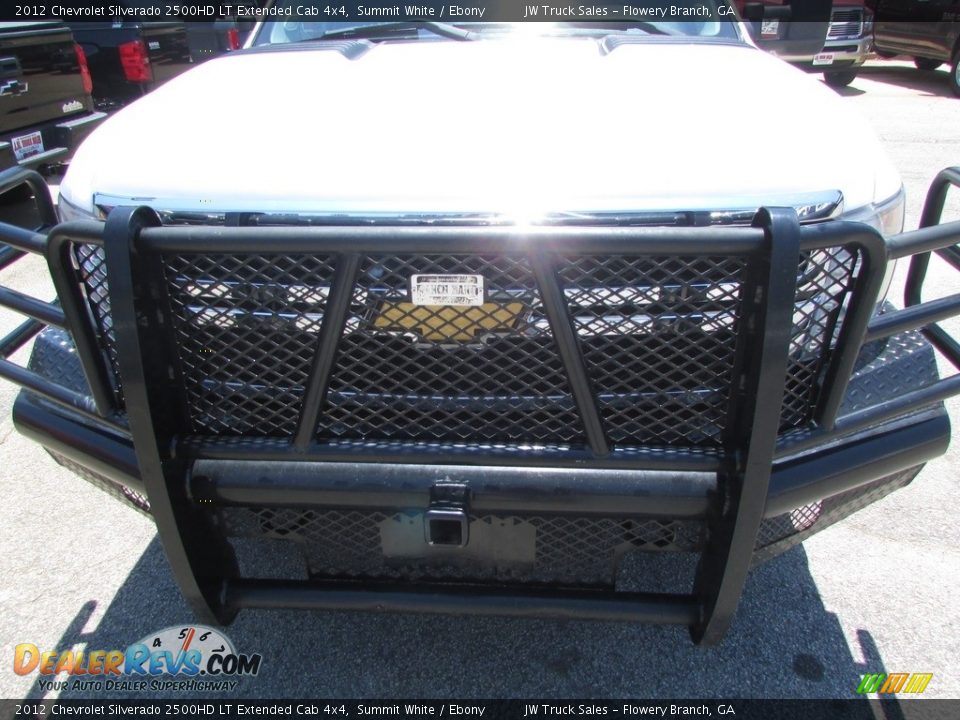 2012 Chevrolet Silverado 2500HD LT Extended Cab 4x4 Summit White / Ebony Photo #22
