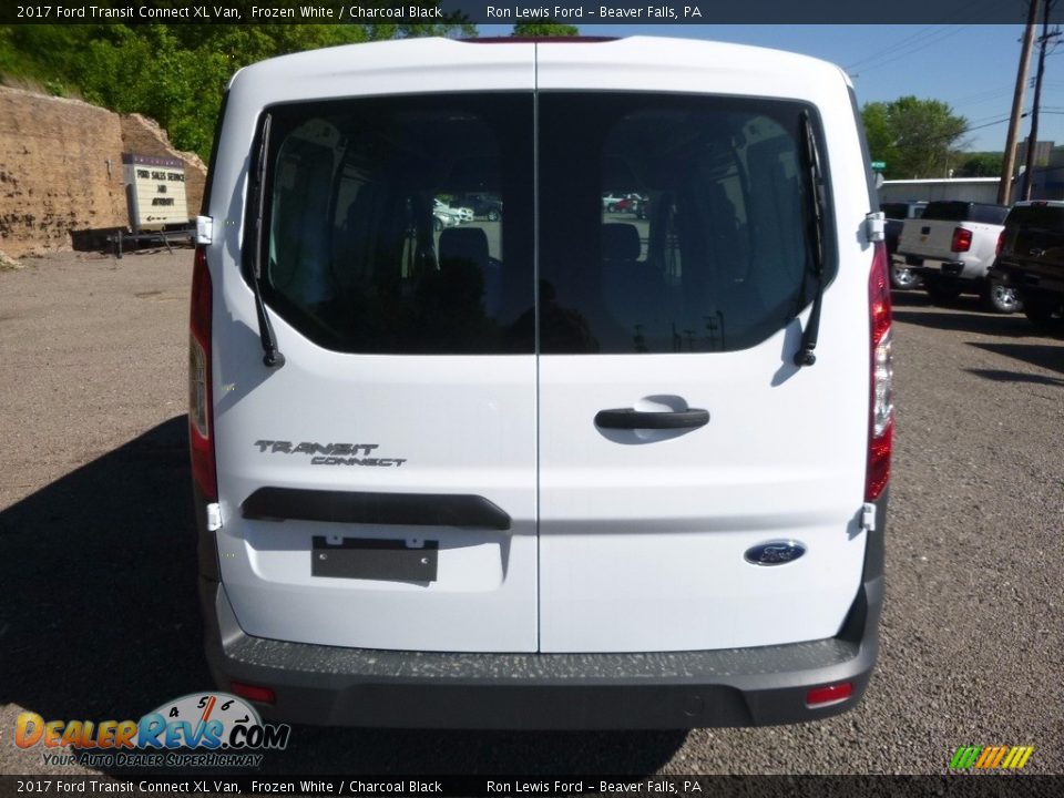2017 Ford Transit Connect XL Van Frozen White / Charcoal Black Photo #5