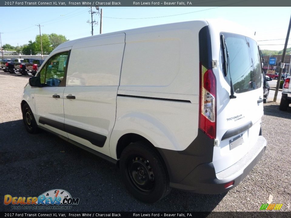 2017 Ford Transit Connect XL Van Frozen White / Charcoal Black Photo #7