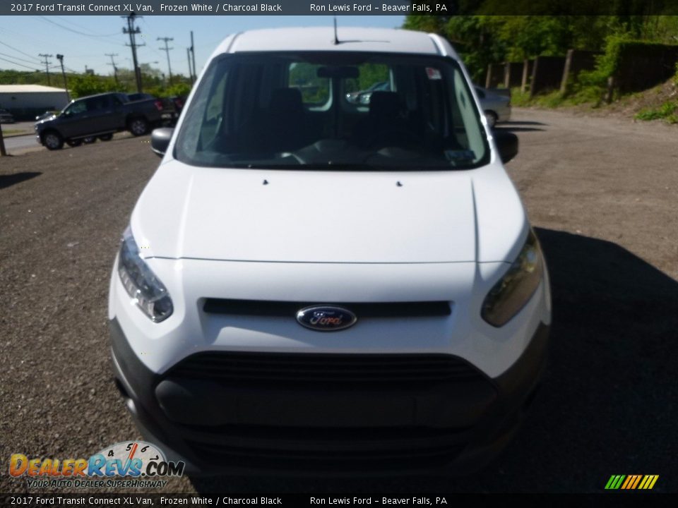 2017 Ford Transit Connect XL Van Frozen White / Charcoal Black Photo #10