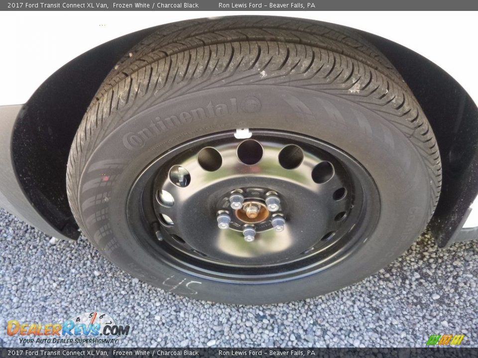 2017 Ford Transit Connect XL Van Frozen White / Charcoal Black Photo #12