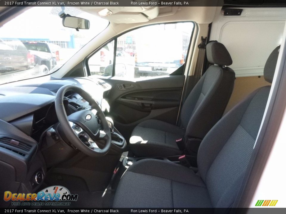 2017 Ford Transit Connect XL Van Frozen White / Charcoal Black Photo #13