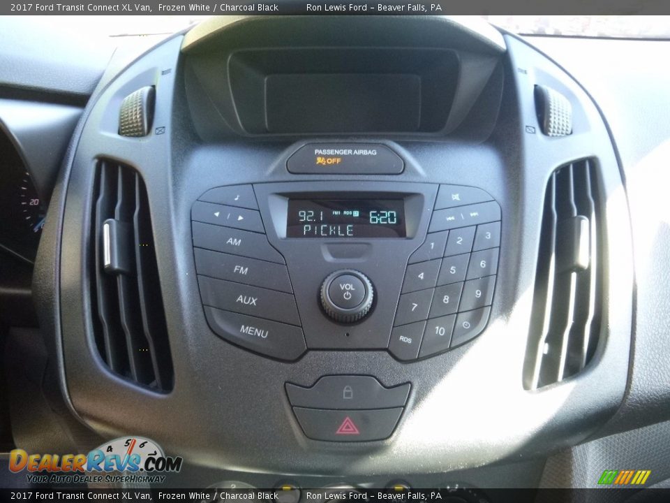 2017 Ford Transit Connect XL Van Frozen White / Charcoal Black Photo #18