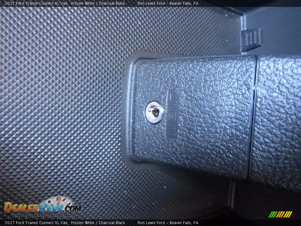 2017 Ford Transit Connect XL Van Frozen White / Charcoal Black Photo #19