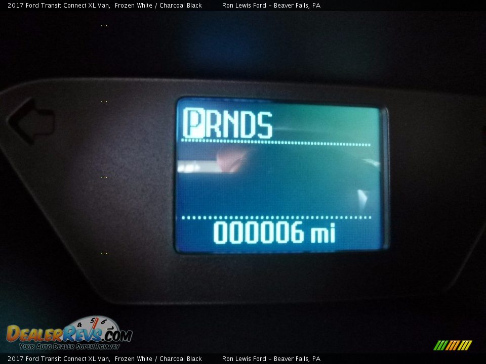 2017 Ford Transit Connect XL Van Frozen White / Charcoal Black Photo #20