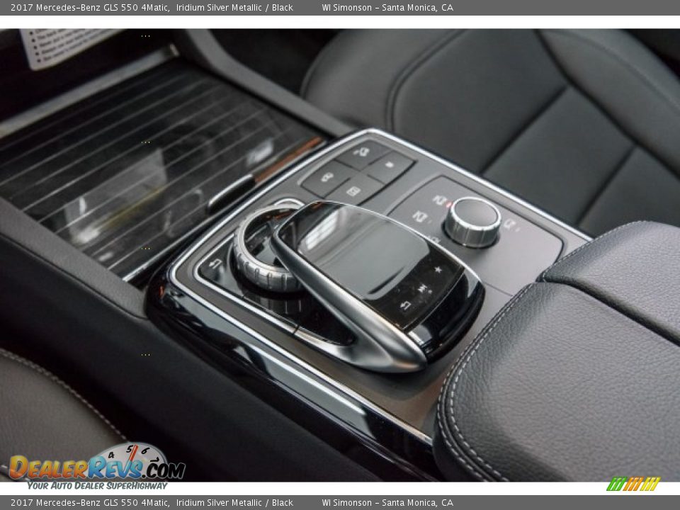 2017 Mercedes-Benz GLS 550 4Matic Iridium Silver Metallic / Black Photo #7