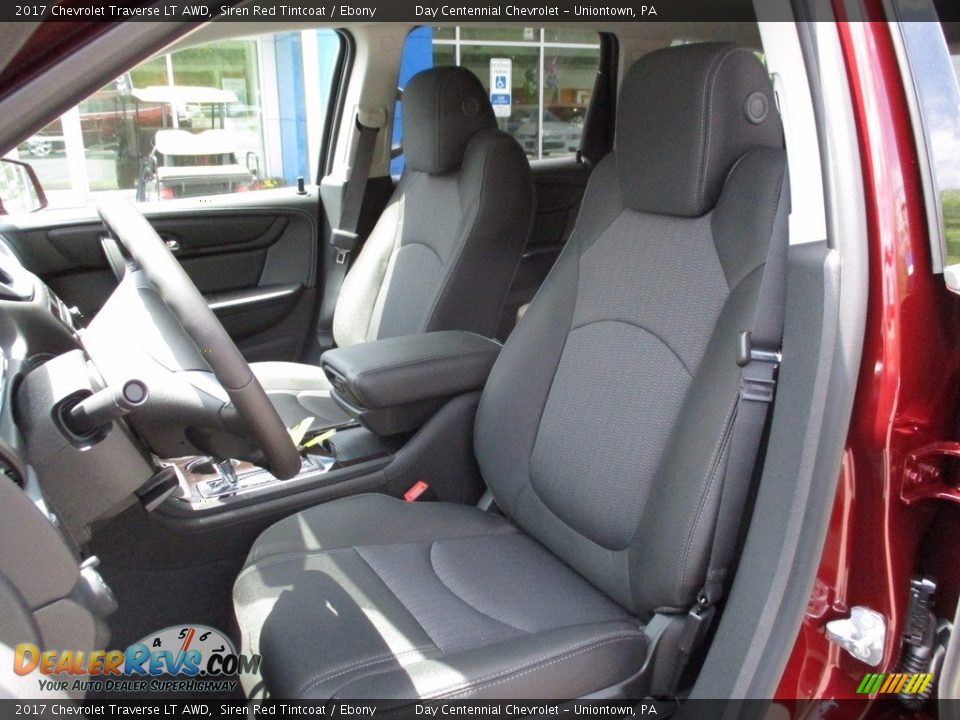 2017 Chevrolet Traverse LT AWD Siren Red Tintcoat / Ebony Photo #9
