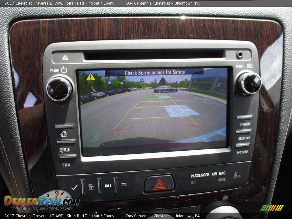 2017 Chevrolet Traverse LT AWD Siren Red Tintcoat / Ebony Photo #16