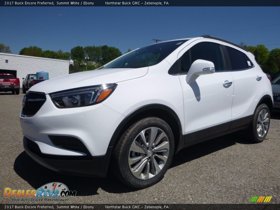 2017 Buick Encore Preferred Summit White / Ebony Photo #1