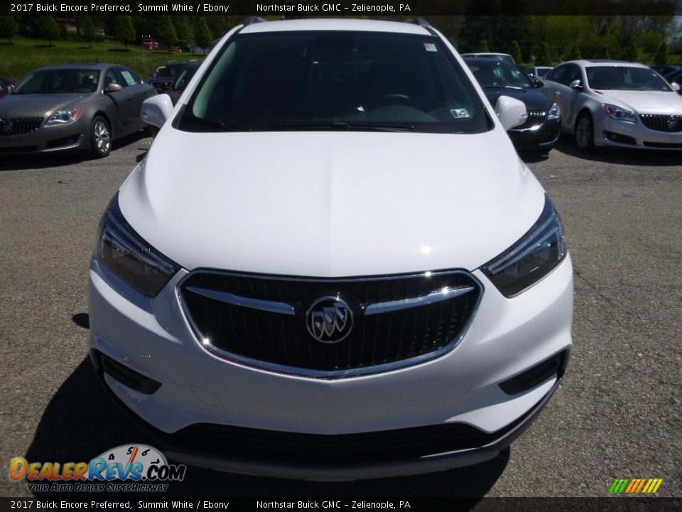 2017 Buick Encore Preferred Summit White / Ebony Photo #2