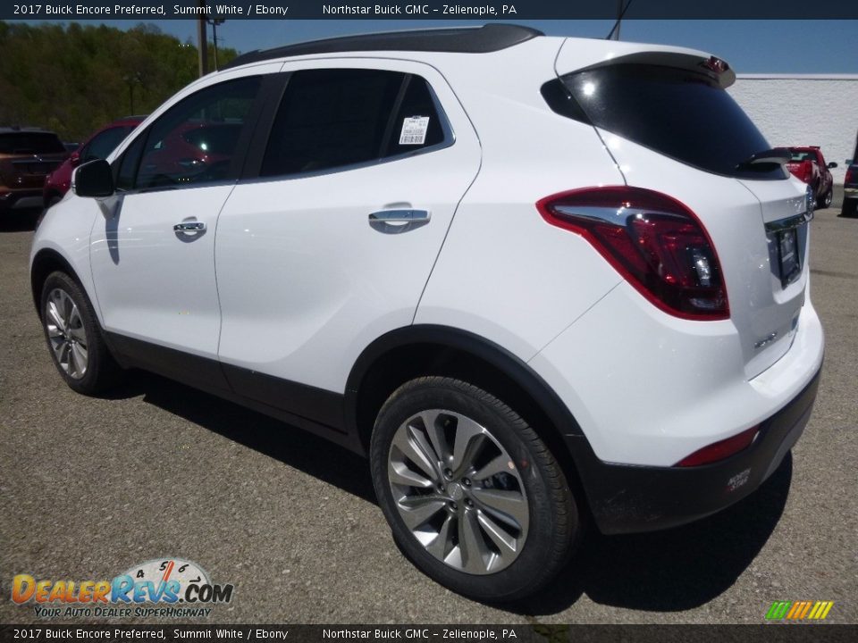 2017 Buick Encore Preferred Summit White / Ebony Photo #8