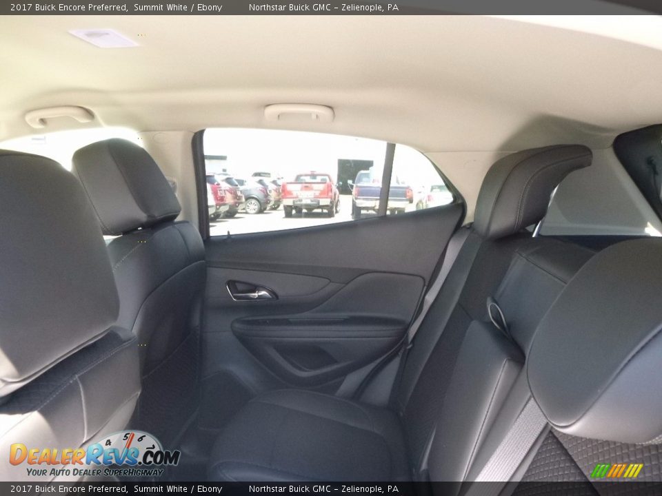 2017 Buick Encore Preferred Summit White / Ebony Photo #12