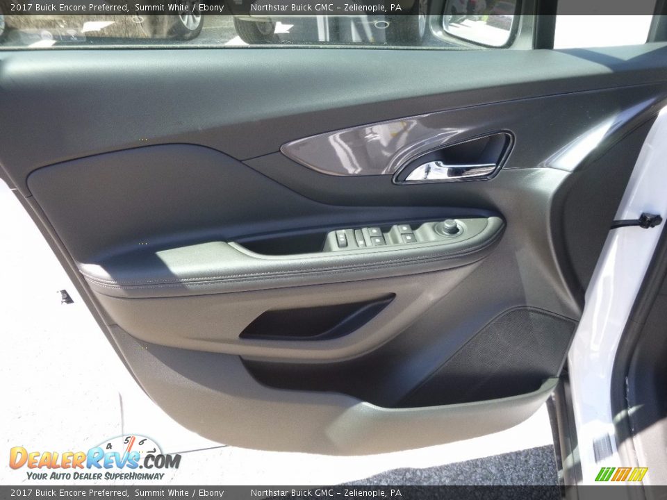 2017 Buick Encore Preferred Summit White / Ebony Photo #14