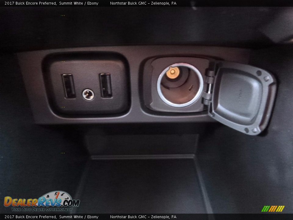 2017 Buick Encore Preferred Summit White / Ebony Photo #18